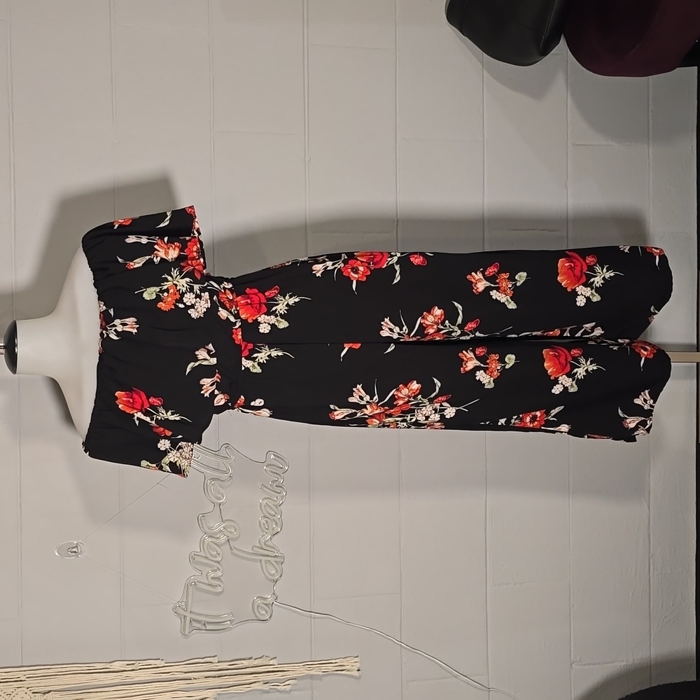 Floral jumpsuit